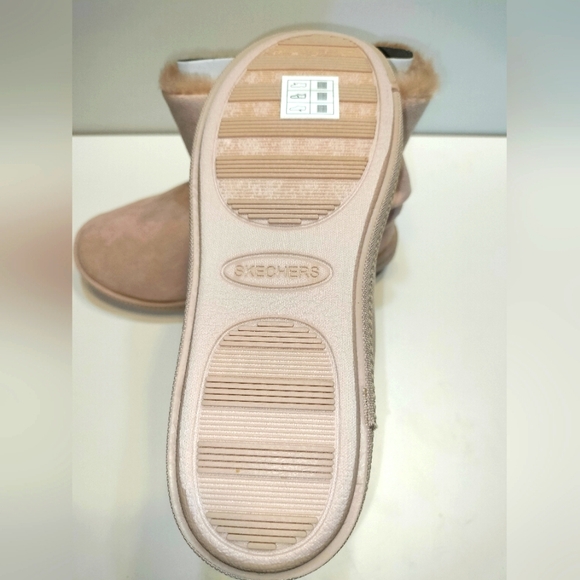 Skechers Womens Cozy Campfire-Staying In Bootie Slippers Size 5 Light Pink - Picture 5 of 10
